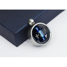 Cool Fashion Cross Ring Men's Titanium Pendant And Necklace