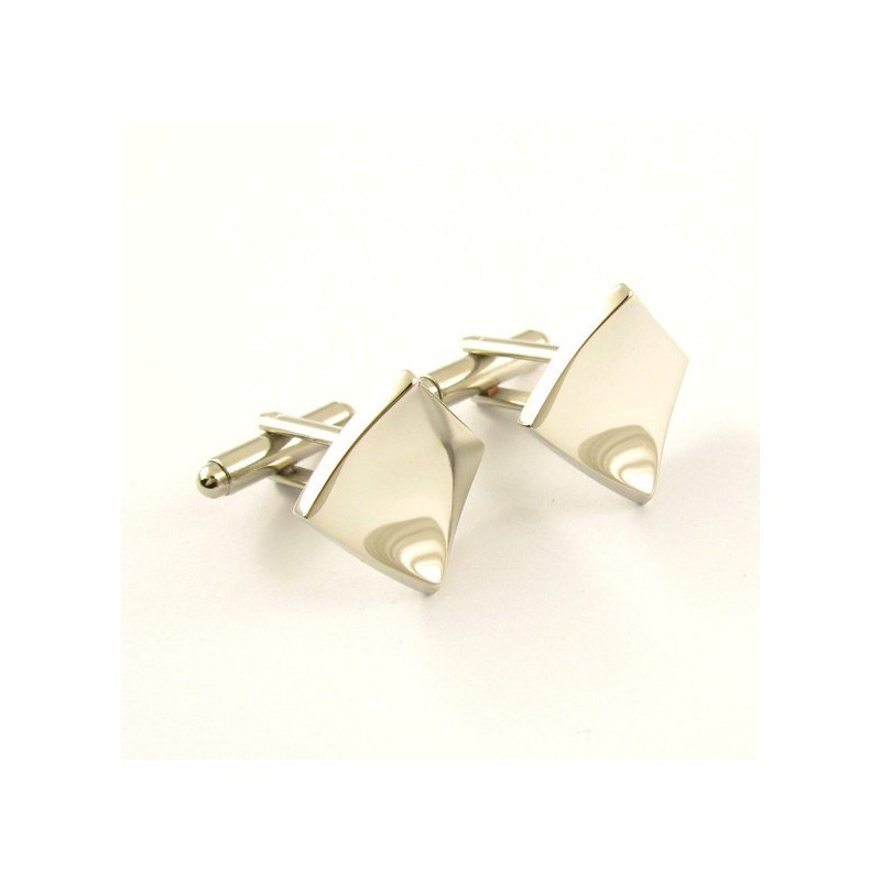 Titanium Concave Square Cufflinks Titanium Concave Square Cufflinks