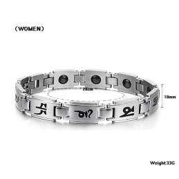 Durable In Use Titanium Bracelet For Lovers