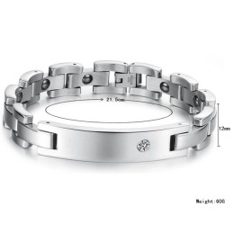 Wide Varieties Health Titanium Bracelet For Lovers