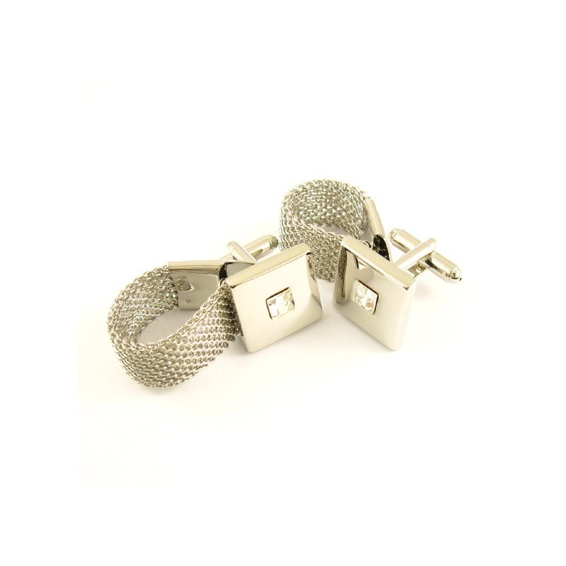 Specially Design Titanium Cufflinks With Diamond Specially Design Titanium Cufflinks With Diamond