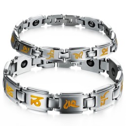 Excellent Quality Health Titanium Bracelet For Lovers