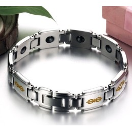 Excellent Quality Health Titanium Bracelet For Lovers