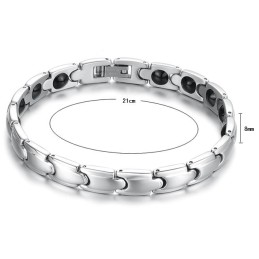 Excellent Quality Antifatigue Titanium Bracelet For Lovers