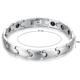 Excellent Quality Antifatigue Titanium Bracelet For Lovers