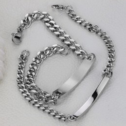 Easy To Use Fashion Titanium Bracelet For Lovers