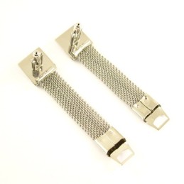 Specially Design Titanium Cufflinks With Diamond