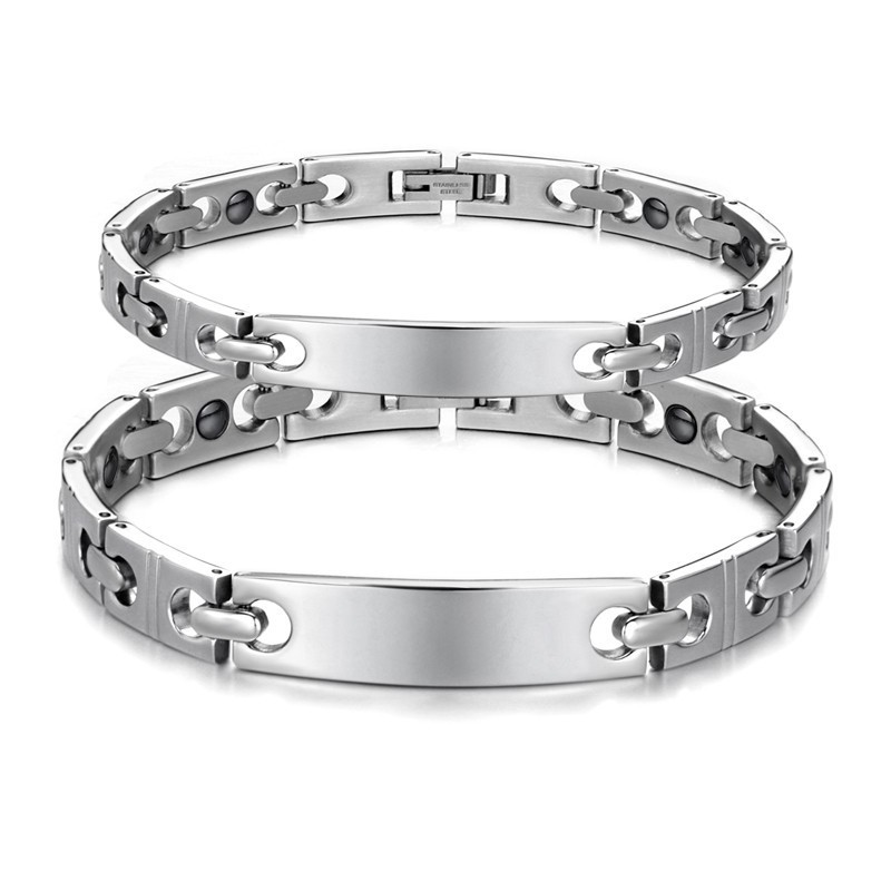 Stable Quality Antifatigue Titanium Bracelet For Lovers
