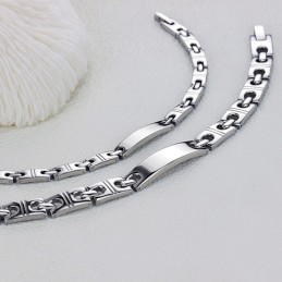 Stable Quality Antifatigue Titanium Bracelet For Lovers