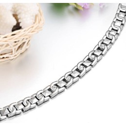 Wide Varieties Antifatigue Titanium Bracelet For Lovers