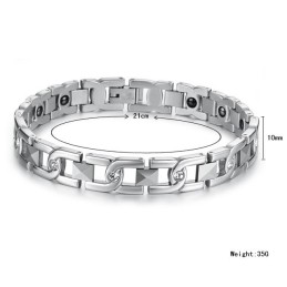 Wide Varieties Antifatigue Titanium Bracelet For Lovers