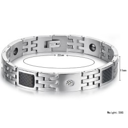 Stable Quality Health Titanium Bracelet For Lovers