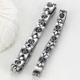 Dependable Performance Antifatigue Titanium Bracelet For Lovers