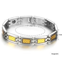 Quality And Quantity Assured Antifatigue Titanium Bracelet For Lovers