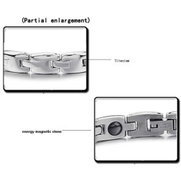 Well-Known For Its Fine Quality Health Titanium Lodestone Bracelet For Lovers