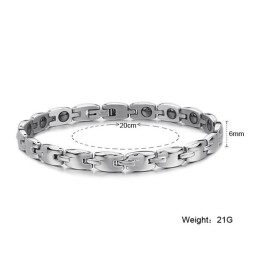 Well-Known For Its Fine Quality Health Titanium Lodestone Bracelet For Lovers