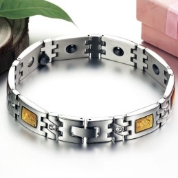 Reliable Quality Health Titanium Lodestone Bracelet For Lovers