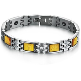 Reliable Quality Health Titanium Lodestone Bracelet For Lovers