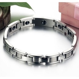Excellent Quality Health Titanium Lodestone Bracelet For Lovers