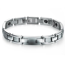 Excellent Quality Health Titanium Lodestone Bracelet For Lovers
