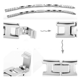 Stable Quality Titanium Lodestone Bracelet For Lovers
