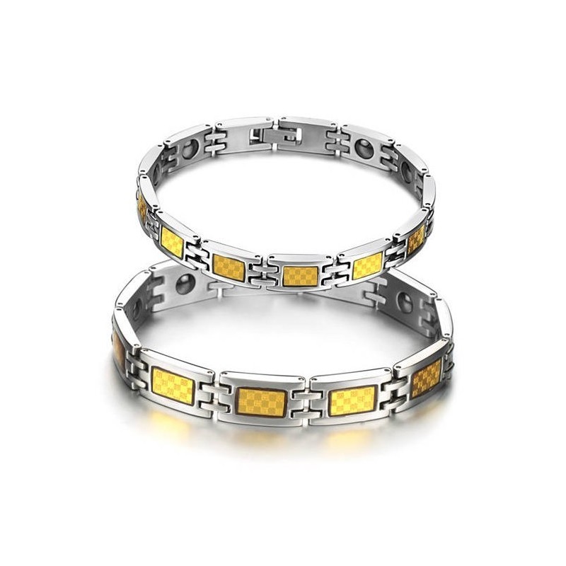 High Quality Antifatigue Titanium Bracelet For Lovers High Quality Antifatigue Titanium Bracelet For Lovers