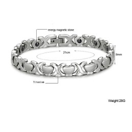 High Quality Female Antifatigue Titanium Bracelet