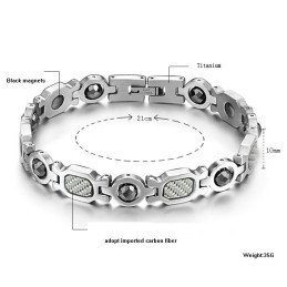 The Queen Of Quality Health Titanium Lodestone Bracelet