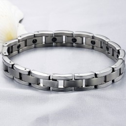 Wide Varieties Male Health Titanium Lodestone Bracelet
