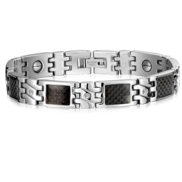 World-Wide Renown Titanium Lodestone Bracelet