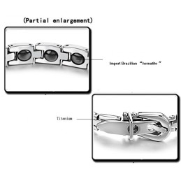Dependable Performance Health Titanium Lodestone Bracelet