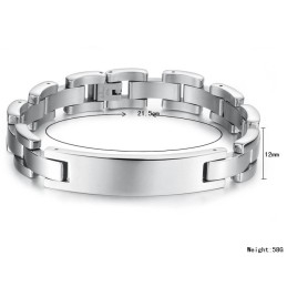Easy To Use Male Titanium Bracelet
