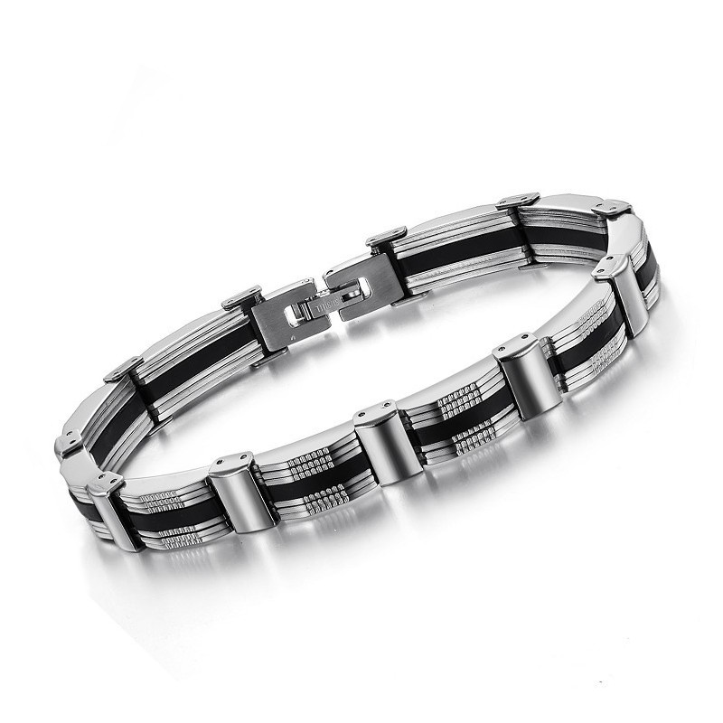 To Have A Long Story Male Titanium Bracelet To Have A Long Story Male Titanium Bracelet