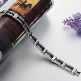 To Have A Long Story Male Titanium Bracelet