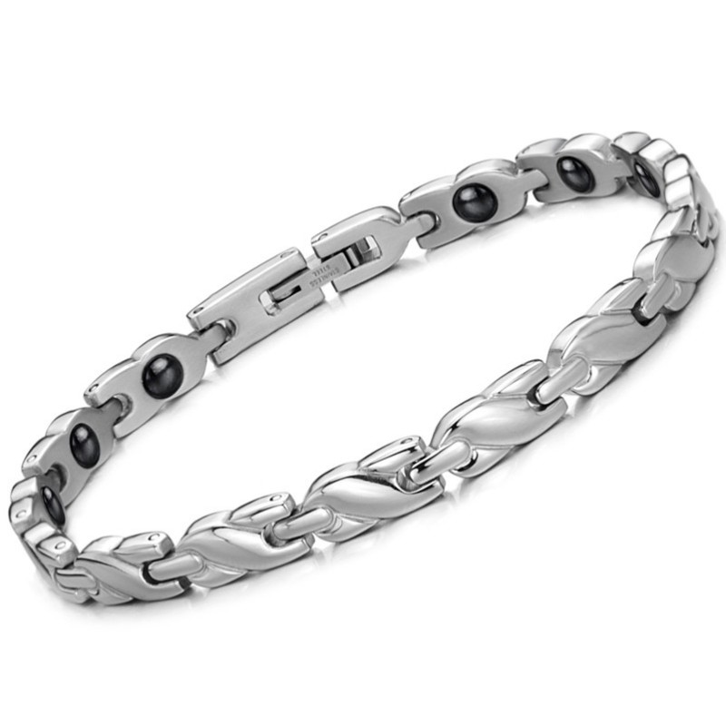 Easy To Use Female Health Titanium Lodestone Bracelet Easy To Use Female Health Titanium Lodestone Bracelet