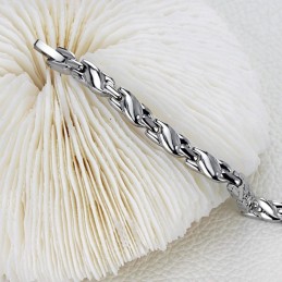 Easy To Use Female Health Titanium Lodestone Bracelet
