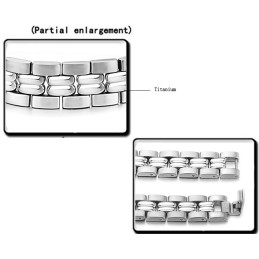 Quality And Quantity Assured Male Concise Titanium Bracelet