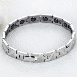 Easy To Use Antifatigue Titanium Lodestone Bracelet