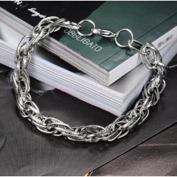 Complete In Specifications Male Titanium Bracelet