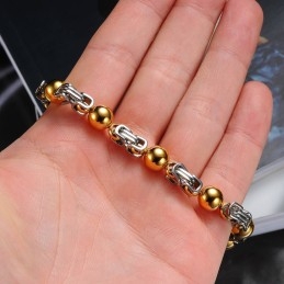 Reliable Reputation Male Titanium Bracelet