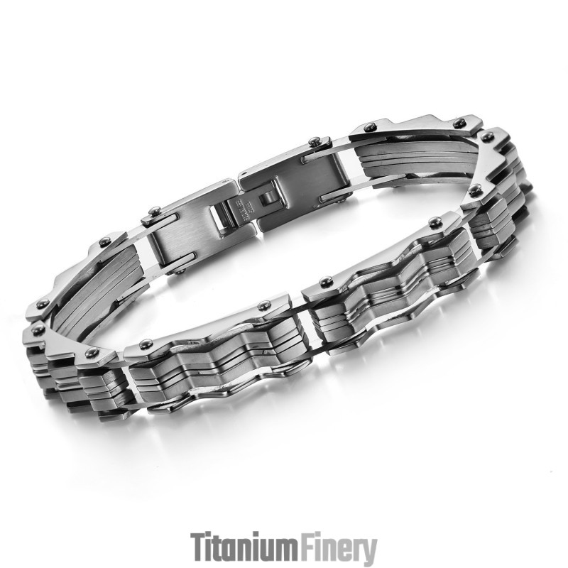Wide Varieties Male Titanium Bracelet Wide Varieties Male Titanium Bracelet