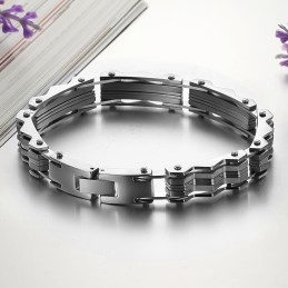Wide Varieties Male Titanium Bracelet