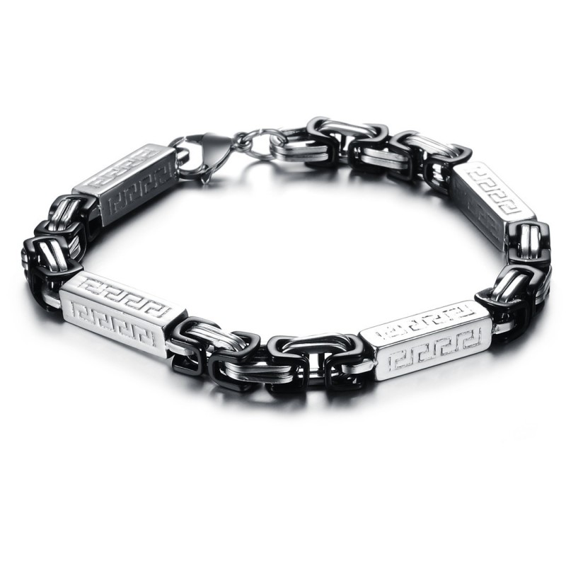 Well-Known For Its Fine Quality Male Titanium Bracelet Well-Known For Its Fine Quality Male Titanium Bracelet