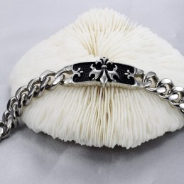 World-Wide Renown Male Classic Titanium Bracelet
