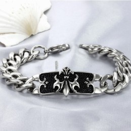 World-Wide Renown Male Classic Titanium Bracelet