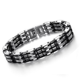 Dependable Performance Male Classic Titanium Bracelet