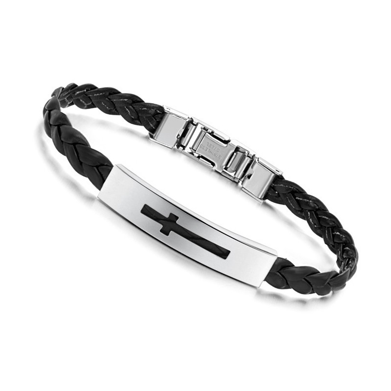 Stable Quality Female Cross Titanium Pu Bangle Stable Quality Female Cross Titanium Pu Bangle