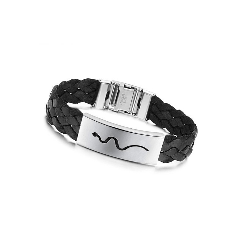 Dependable Performance Male Viper Titanium Bangle Dependable Performance Male Viper Titanium Bangle