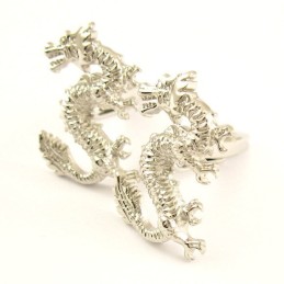 Fashion Titanium Dragon Cufflinks