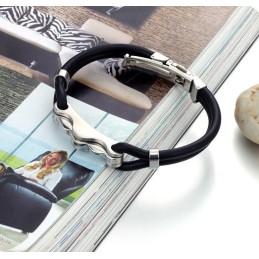 Superior Quality Titanium Silicone Bangle